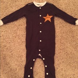 One piece ‘sheriff ‘ outfit